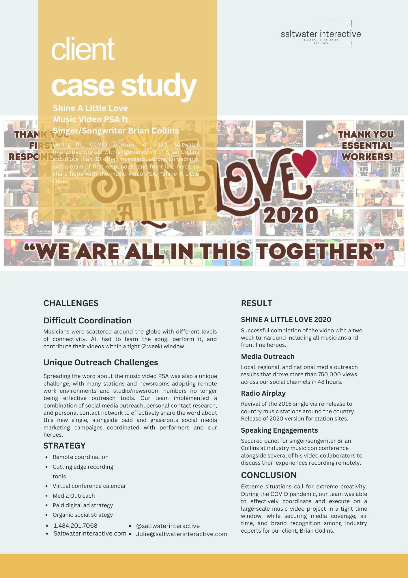 Shine A Little Love campaign