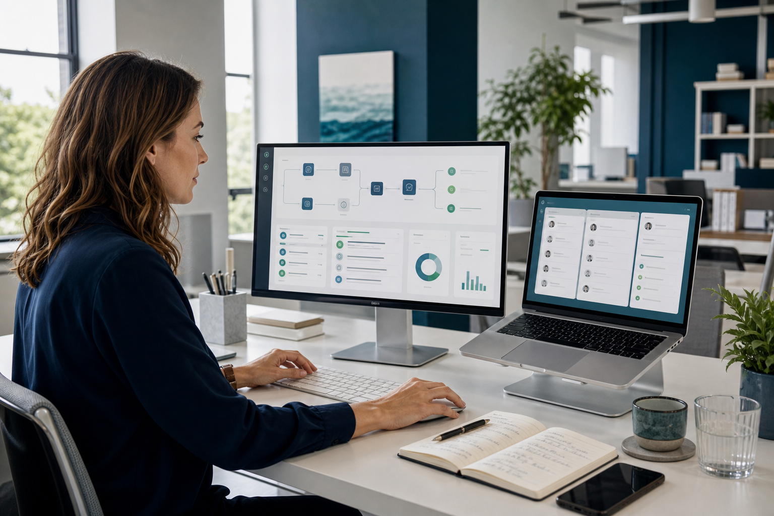 Integrated data workflow and reporting system