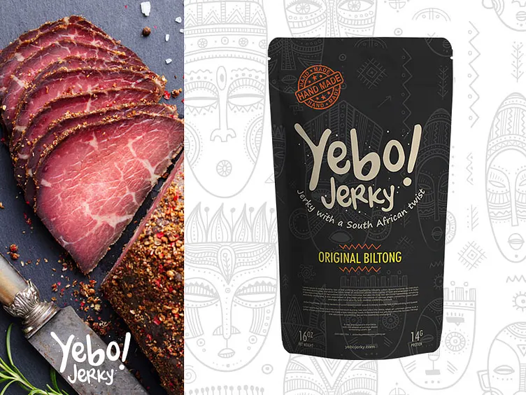 Yebo Jerky specialty food packaging
