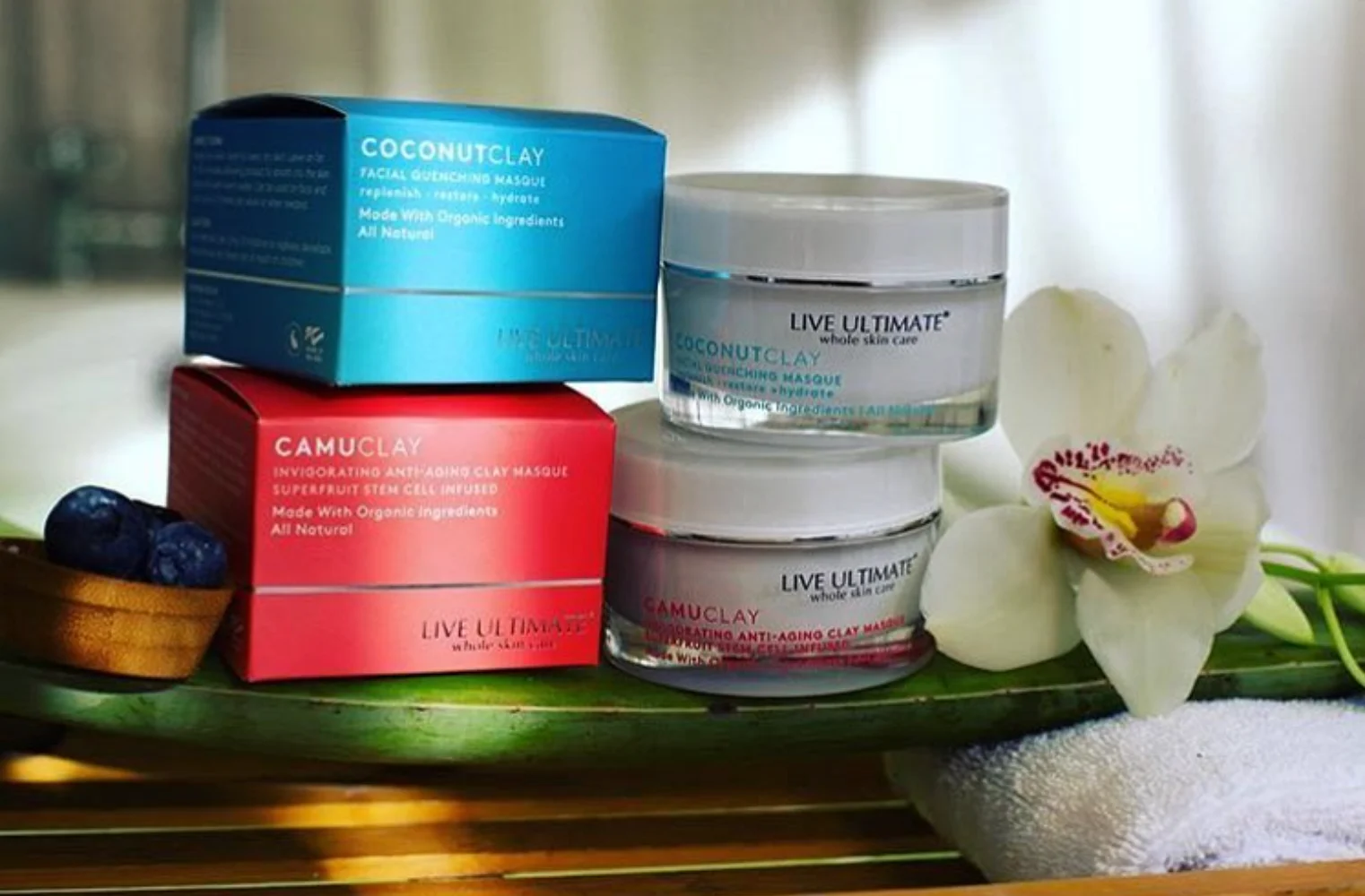 Live Ultimate skincare products