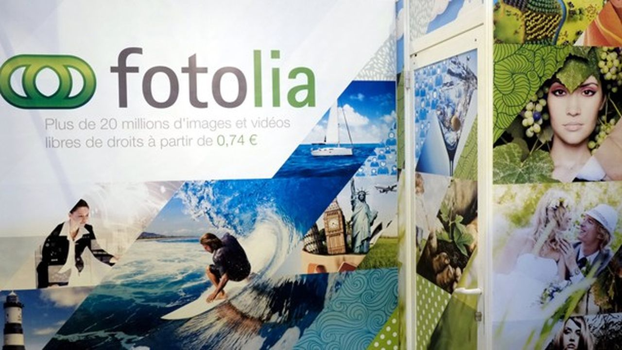 Fotolia trade show display
